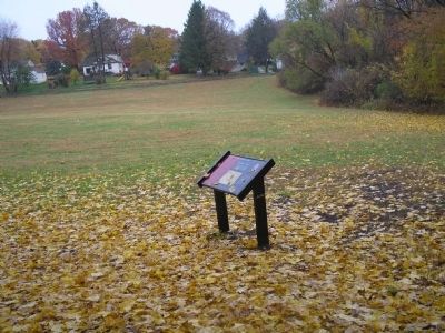Marker on the Paoli Battlefield. Click for full size. Marker on the Paoli Battlefield image. Click for full size.