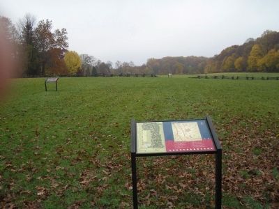 Marker on the Paoli Battlefield. Click for full size. Marker on the Paoli Battlefield image. Click for full size.