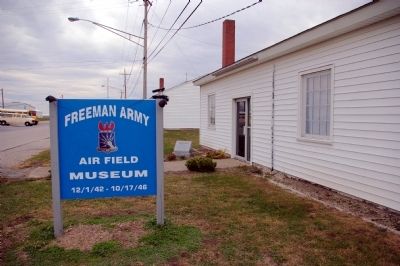 B-25 Mitchell Marker and the Museum entrance.. Click for full size. B-25 Mitchell Marker and the Museum entrance. image. Click for full size.