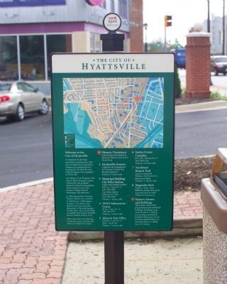 The City of Hyattsville Marker. Click for full size. The City of Hyattsville Marker image. Click for full size.