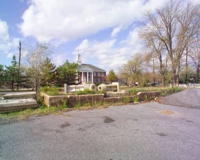 Site of B & O Railroad Station image. Click for full size.