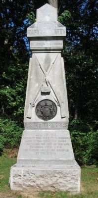 3d Maryland Infantry Monument. Click for full size. 3d Maryland Infantry Monument image. Click for full size.