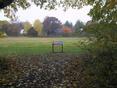 Marker on the Paoli Walking Trail image. Click for full size.