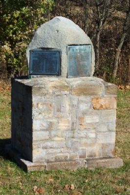 Capt. Michael Cresap and Present at Dunmore Treaty Markers image. Click for full size.