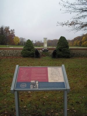 Marker on the Paoli Battlefield. Click for full size. Marker on the Paoli Battlefield image. Click for full size.