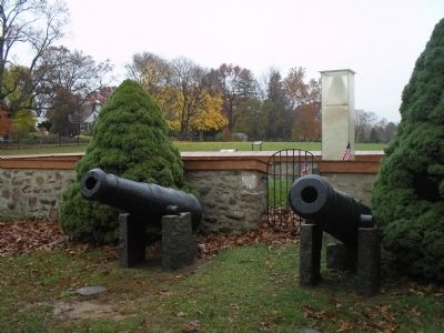 1817 Monument and Cannons image. Click for full size.