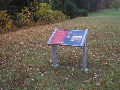 Marker on the Paoli Battlefield image. Click for full size.