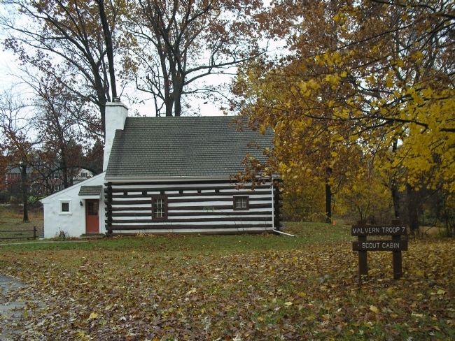 Boy Scout Cabin on Paoli Grounds image. Click for full size.