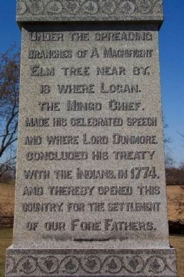 John Boggs Memorial (south face). Click for full size. John Boggs Memorial (south face) image. Click for full size.