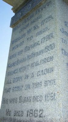 John Boggs Memorial (east face). Click for full size. John Boggs Memorial (east face) image. Click for full size.