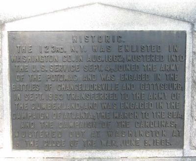 Front Plaque. Click for full size. Front Plaque image. Click for full size.