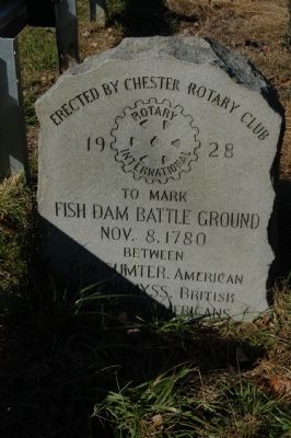 Fish Dam Battle Ground Marker image. Click for full size.