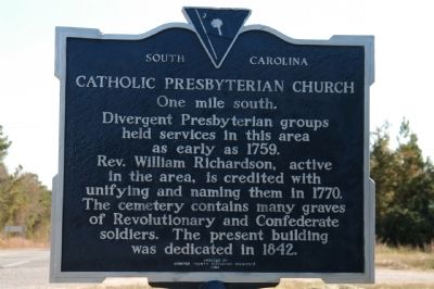 Catholic Presbyterian Church Marker image. Click for full size.