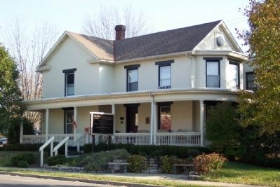 Warner Bateman House and Marker. Click for full size. Warner Bateman House and Marker image. Click for full size.