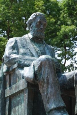 Thomas Green Clemson Statue<br>Tillman Hall, Clemson University image. Click for full size.