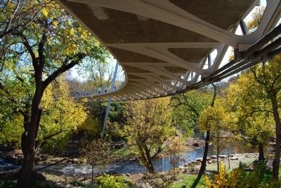 Liberty Bridge Underneath image. Click for full size.