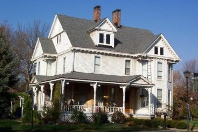 Harry Pence House and Marker. Click for full size. Harry Pence House and Marker image. Click for full size.