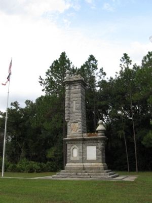The Battle of Olustee Monument image. Click for full size.