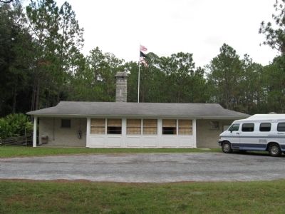 The Battle of Olustee Visitor Center image. Click for full size.