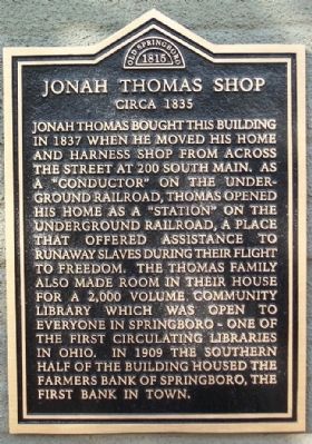 Jonah Thomas Shop Marker image. Click for full size.