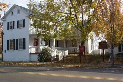 Clark Williams House and Markers. Click for full size. Clark Williams House and Markers image. Click for full size.