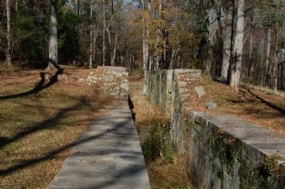 Upper Lifting Locks of Landsford Canal. Click for full size. Upper Lifting Locks of Landsford Canal image. Click for full size.