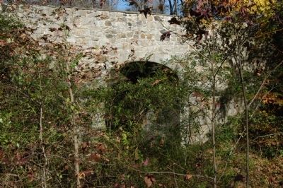 Foot bridge over Upper Lifting Locks of Landsford Canal. Click for full size. Foot bridge over Upper Lifting Locks of Landsford Canal image. Click for full size.