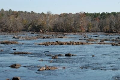 Rock y shoals on the Catawba River image. Click for full size.