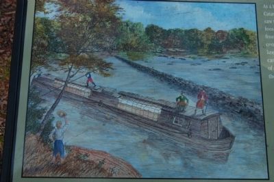 The Dam Marker Illustration image. Click for full size.