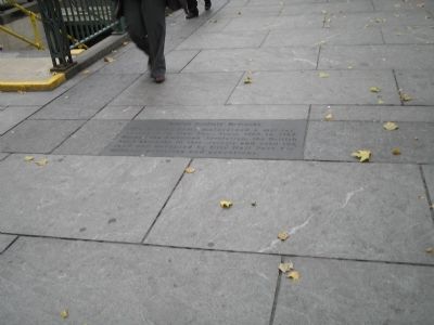 Marker Near City Hall Park image. Click for full size.