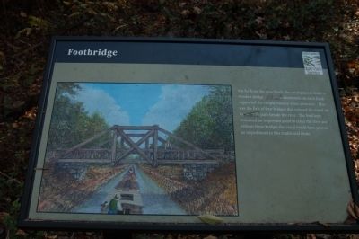Footbridge Marker image. Click for full size.