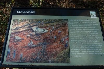 The Canal Bed Marker image. Click for full size.