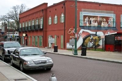 Nat D. Williams Marker and Rufus Jr. Marker seen here near Pat O'Briens on Beale Street. Click for full size. Nat D. Williams Marker and Rufus Jr. Marker seen here near Pat O'Briens on Beale Street image. Click for full size.