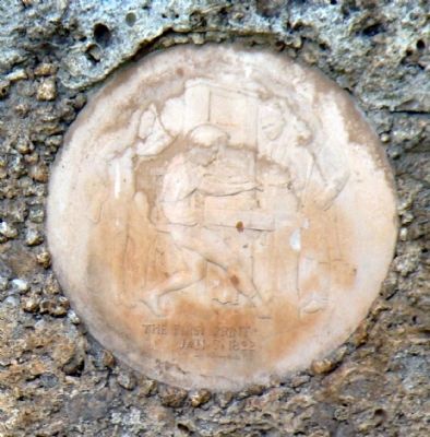 First Hawaiian Printing Marker Stone Relief. Click for full size. First Hawaiian Printing Marker Stone Relief image. Click for full size.