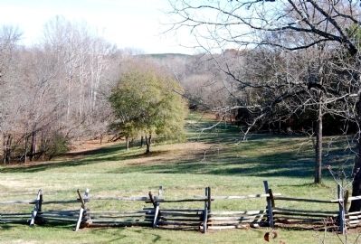 Musgrove Mill Battle Site from the Eastern Porch on the Visitor Center image. Click for full size.