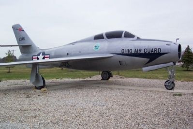 F-84F "Thunderstreak". Click for full size. F-84F "Thunderstreak" image. Click for full size.