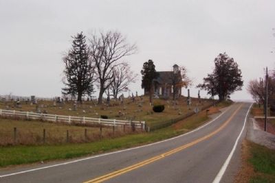 Mt. Tabor Church and Cemetery image. Click for full size.