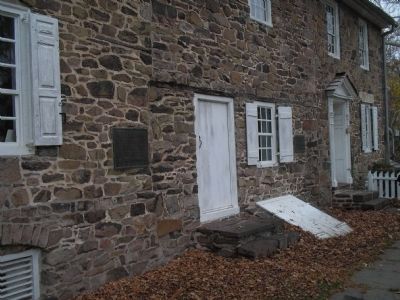 Markers on the Thompson-Neely House. Click for full size. Markers on the Thompson-Neely House image. Click for full size.