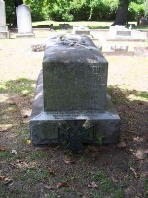 Brigadier General Francis Stebbings Bartow Grave, Savannah Georgia image. Click for full size.