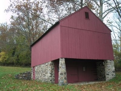 Gideon Gilpin Barn. Click for full size. Gideon Gilpin Barn image. Click for full size.
