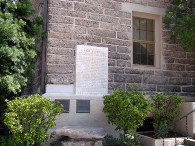 Hiram Bingham Marker and other Plaques image. Click for full size.