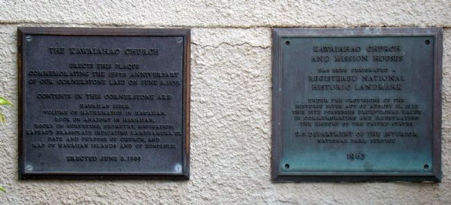Plaques Below the Marker image. Click for full size.