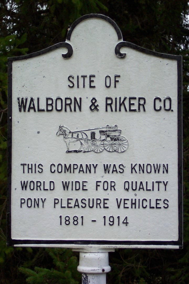 Site of Walborn & Riker Co. Marker