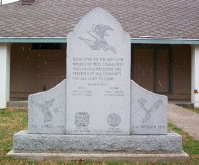 St. Paris Korea and Vietnam Veterans Memorial Marker. Click for full size. St. Paris Korea and Vietnam Veterans Memorial Marker image. Click for full size.