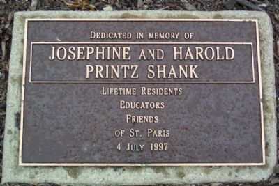 Flagpole Memorial Marker image. Click for full size.
