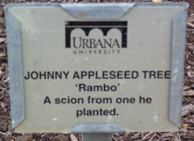 Johnny Appleseed Tree "Rambo" Marker image. Click for full size.