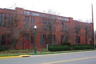 The Johnson Manufacturing Company and Marker image. Click for full size.