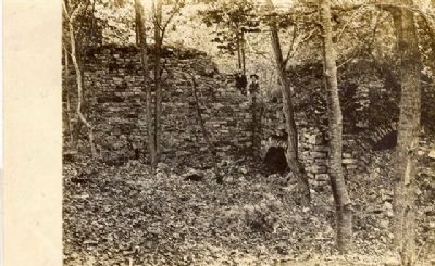Photo of Union Iron Works (Now located under Spruce Run Resevoir 1912) image. Click for full size.