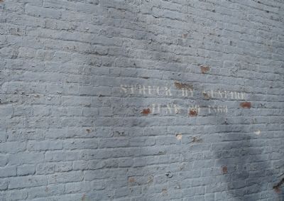 Struck By Gunfire June 29 1863. Click for full size. Struck By Gunfire June 29 1863 image. Click for full size.