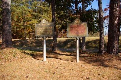 Battle of Allatoona and Allatoona Pass Markers image. Click for full size.